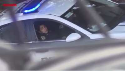 This is what cops do on breaks