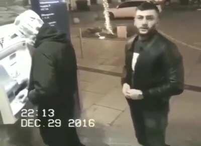 Pickpocket reconsiders life choices...