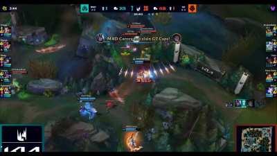 I just heard a shoutcaster scream 