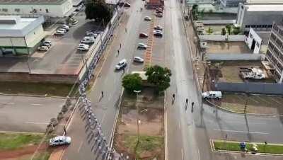 Presos saindo pras festas de fjnal de ano em São Paulo