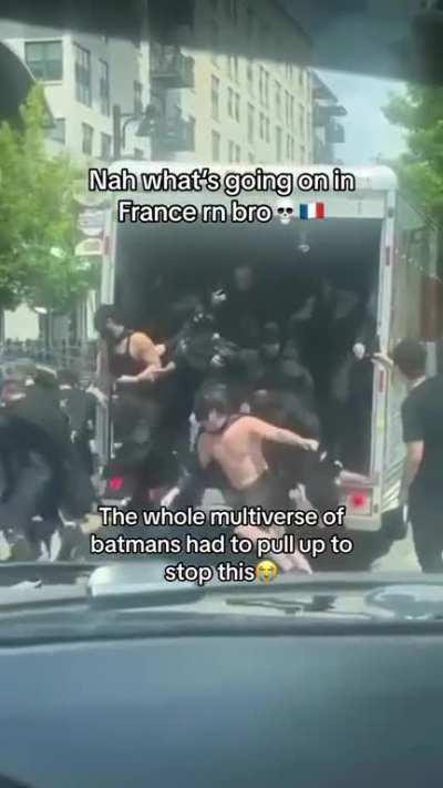 Situation was so bad they had to pull up in daylight