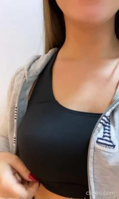 Feels so good to set them free after a good workout