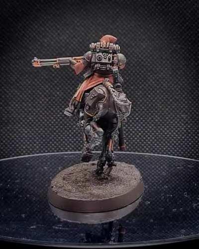 Serberys Raider riding into battle - gotta love those Mecha-Ponies⚙🐴