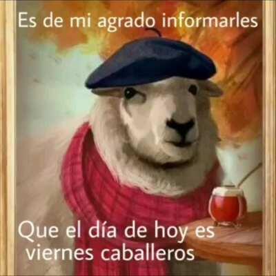 Ya es viernes