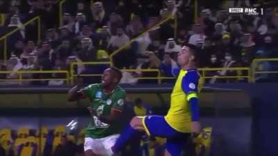 Most sophisticated overhead kick