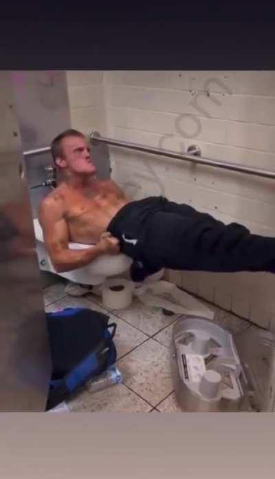 So that’s why bathrooms are always trashed…