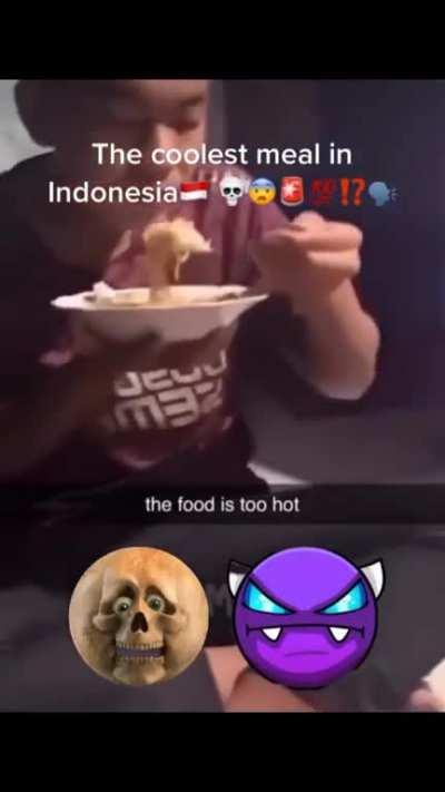 Bro got the Krakatoa flavour.