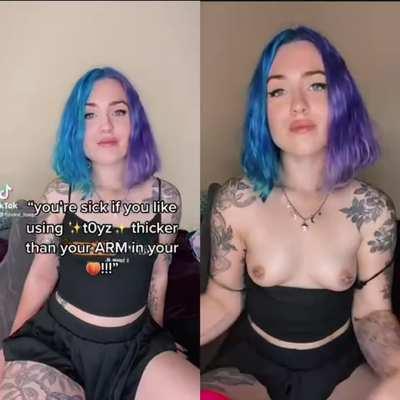 what i post on tiktok vs what i post on reddit 😇😈 sound on!