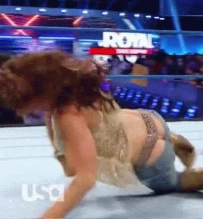 Mickie James thong slip