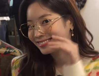 201105 - Dahyun lip bite