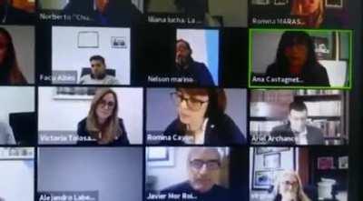 La concejala Ana Castagneto del Frente de Todos dijo abiertamente: 