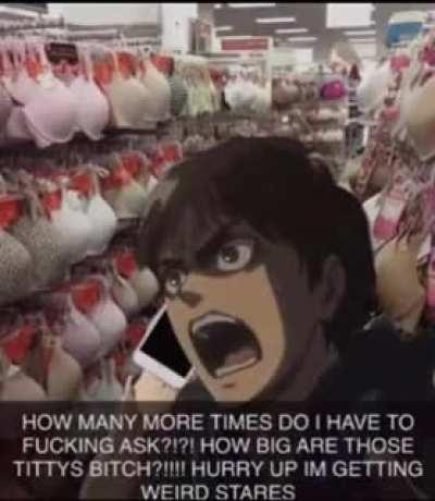 TELL ME THE DAMN SIZE