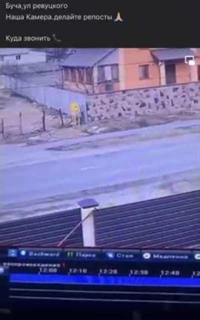 Missile hits residential area north of Kyiv