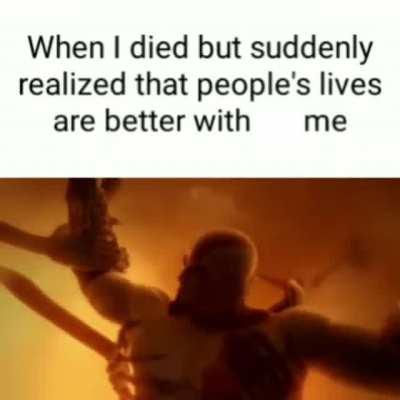 Even death can't defeat the human spirit