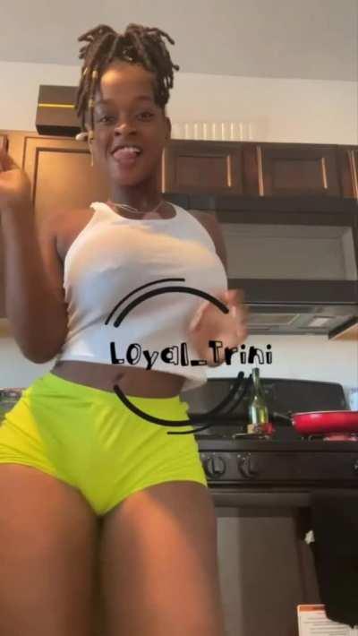 Big Ass Booty Ebony Upskirt Wedgie Porn GIF by addicted2sluts