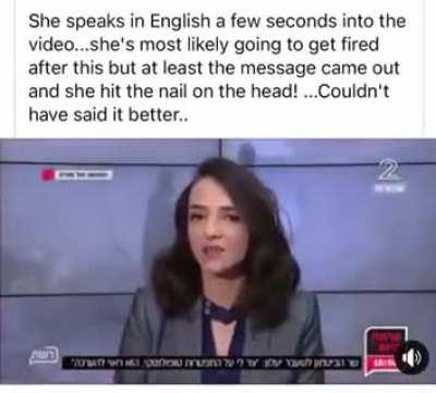 Israeli news anchor spill the truth. Couldn't have said it better (2021) [00:02:26]