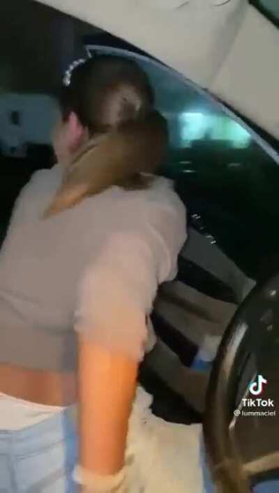 Getting out of your car while driving