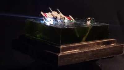 A little Dagobah diorama I made!