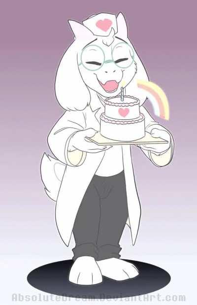 Nurse Ralsei to brighten your day (by AbsoluteDream)