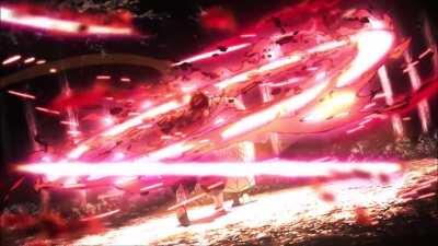 Tanjiro vs Rui (Kimetsu No Yaiba) [1920x1080] Animated