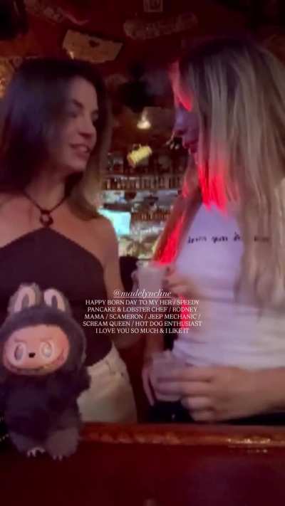 Madelyn Cline night out with Taylor