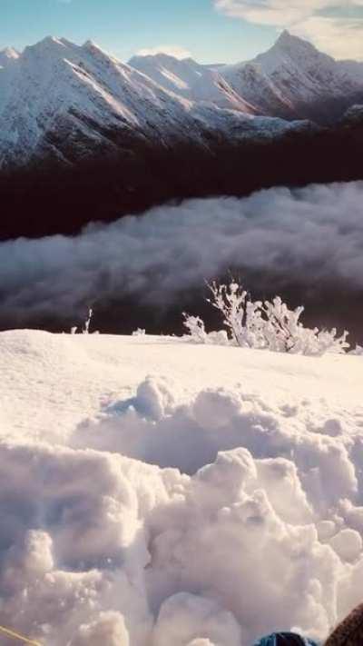 Incredible view of the Sunnmøre Alps in Norway