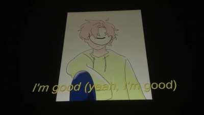 Kanye premiered a new music video he made himself - this is all I was able to record sorry. P.s. Ye don’t sue me