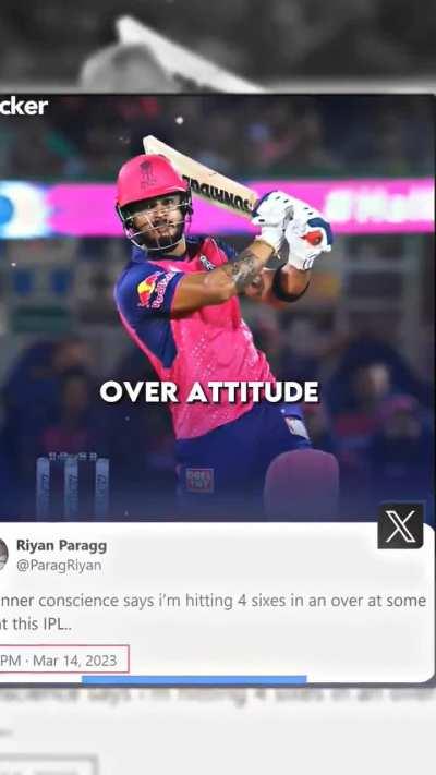 Wake up Babe we got a Riyan Parag edit before GTA VI