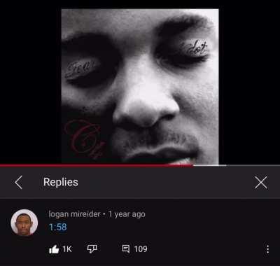 Realist shit Kendrick ever wrote