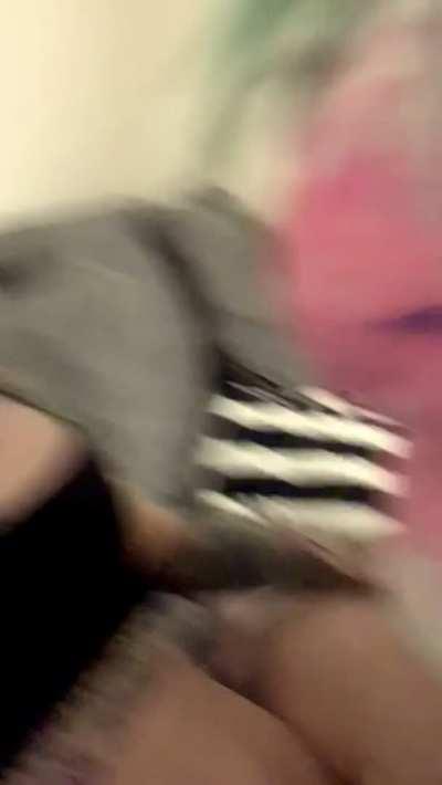 Watching my little slut riding my cock turns me on so much.