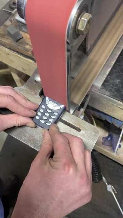 So this Nokia can be destroyed..