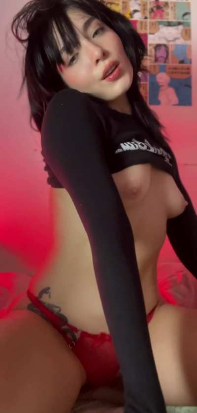 Every second tonight will make you want to stay longer, and I’m all in for it