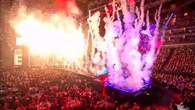 that one time they used fireworks indoors