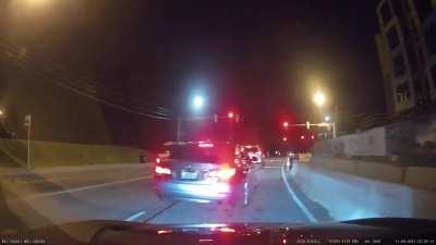 Didn’t even look over his shoulder, he’s just in his own little world