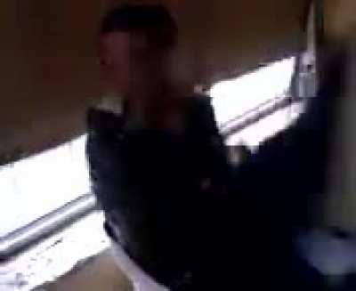 Caught stealing cookies from Dr. Allie’s Dentist. (South Africa)