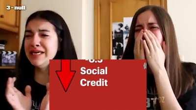 Social Credit Test Reaction (emotional)