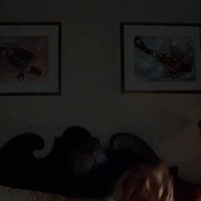 Last night Thomas came down to my room