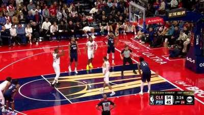 [Highlight] Tristan Thompson with nothing but net on the free throw attempt