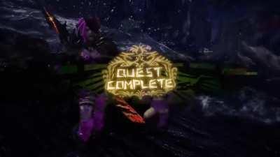 Quest completed, Rathian yeeted