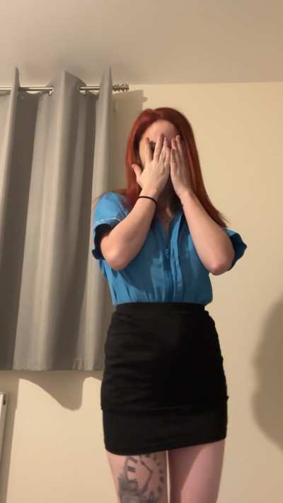 Would you let me ride you in scrubs until I’m soaked?