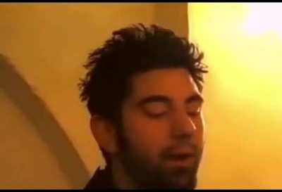 bros getting his shoes stolen while crowd surfing