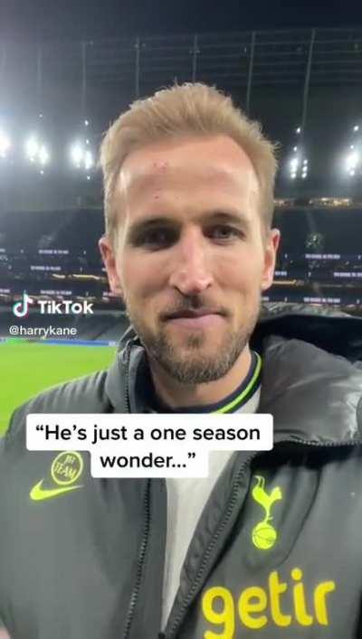 Harry Kane on Tiktok