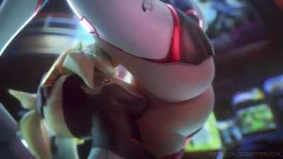 Mercy and D.va (FPSBlyck)