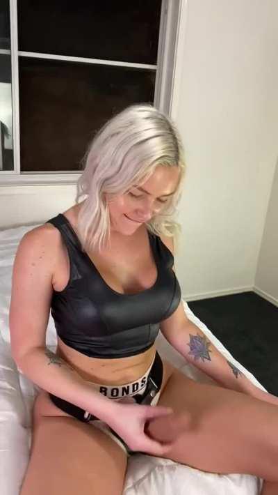 Stop drooling over my big cock