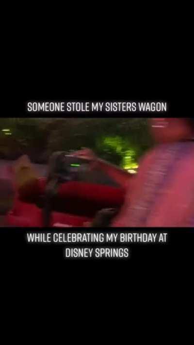 Like taking wagon from a baby