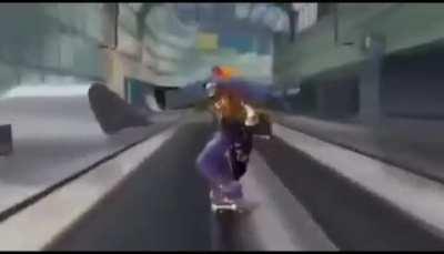 Giorno got no chance in outskating my goat ☝️