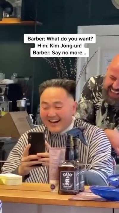 Kim Jong-un style haircut