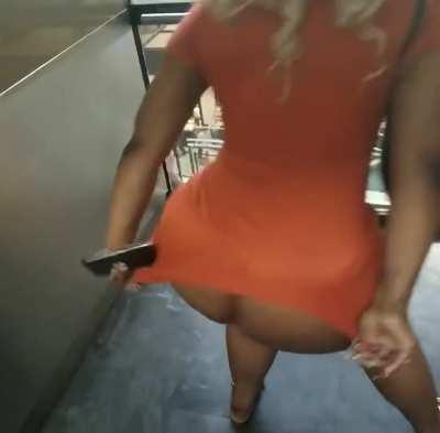 She almost got caught