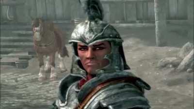 the funniest video I've seen about skyrim (credit goes to: yt/Ferzen RPG)