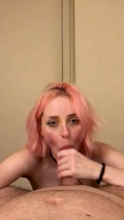 I'll put everything until you come in my throat